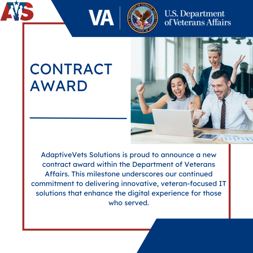 AdaptiveVets Solutions Awarded Center for Enterprise Human Resources Information Services (CEHRIS) Support Services Subcontract